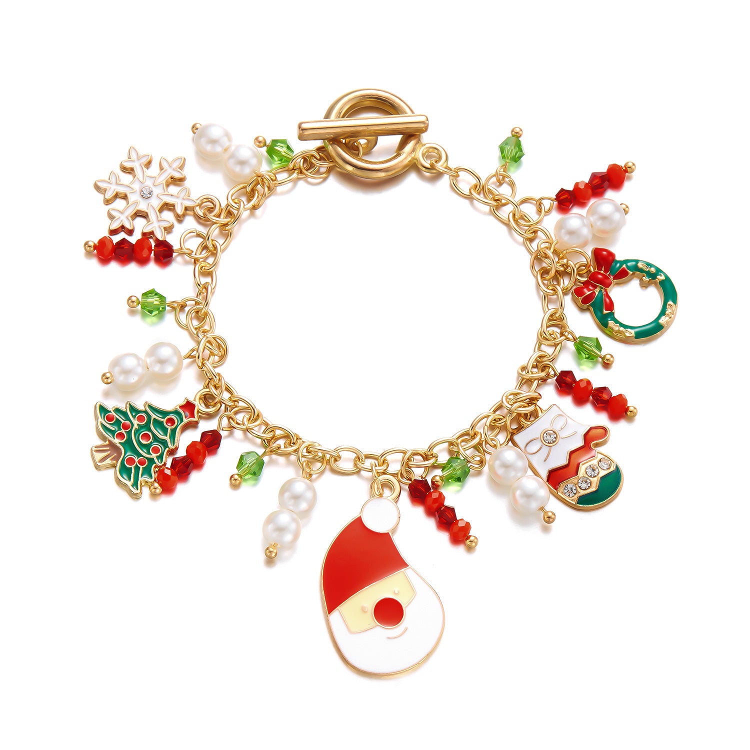 Wholesale Christmas Bracelet Cartoon  Elk Christmas Tree Bracelet